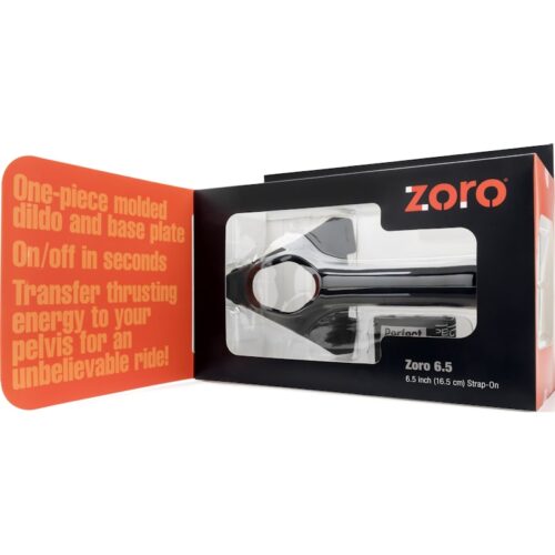 Zoro Strap-On 6.5in Black - Image 4