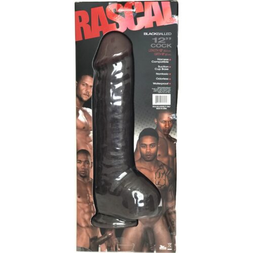 Dildo Black Balled 12in - Image 11
