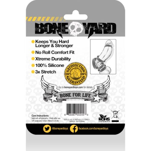 Boneyard Silicone Ring 45mm Grey - Image 7