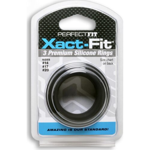 Xact-Fit Silicone Rings Mixed 3 Ring Kit - Image 3