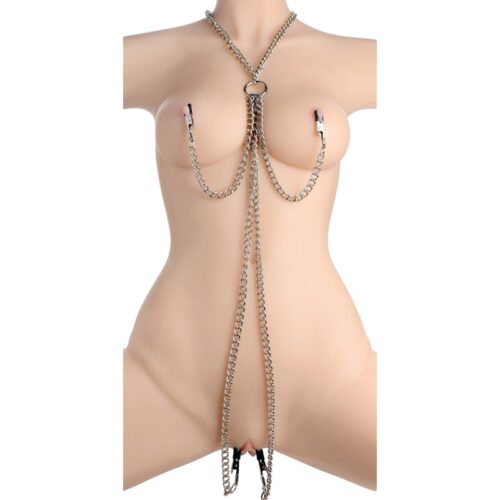 Collar Nipple And Clit Clamp Set - Image 3