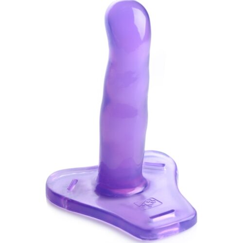 Comfort Ride Strap On Harness with Purple Dildo - Image 4