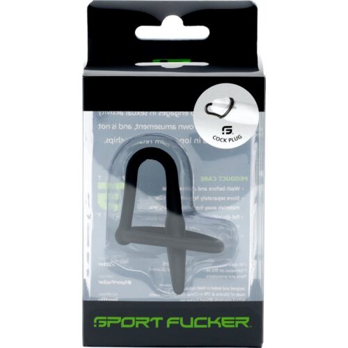 Cock Plug By Sport Fucker Black - Image 3