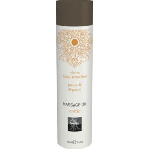 Shiatsu Massage Oil Erotic Jasmin And Argan Oil 100ml
