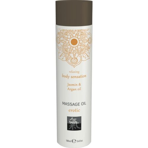 Shiatsu Massage Oil Erotic Jasmin And Argan Oil 100ml
