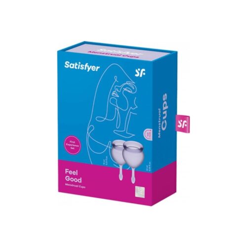 Feel Good Menstrual Cup Lila 2pcs - Image 4