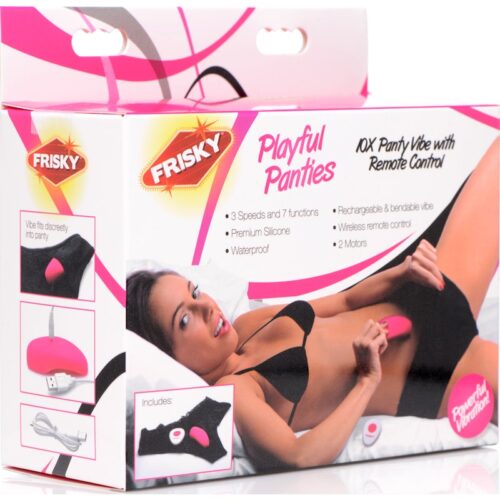 Playful Panties 10x Panty Vibe with Remote Control - Image 3
