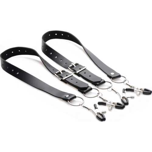 Labia Spreader Straps with Clamps - Image 4
