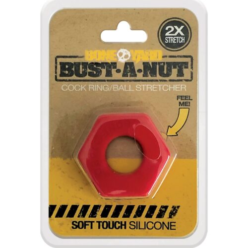Bust a Nut Cockring Red - Image 5