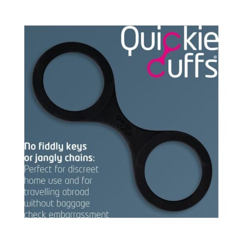 Quickie Cuffs Medium Black - Image 3
