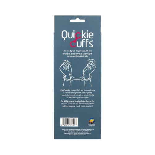 Quickie Cuffs Medium Black - Image 5