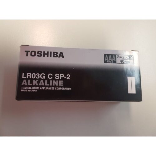 Toshiba AAA Batteries 40 Pc - Image 3
