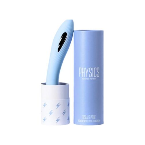Physics Tesla Electric-Stim G-Spot Vibrator Blue - Image 3
