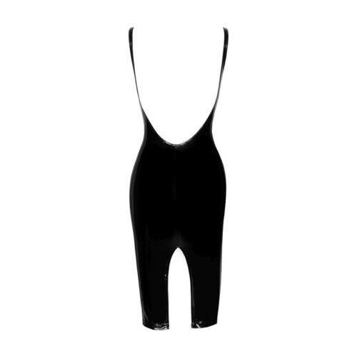PVC Midi Dress w Front Zipper - Image 6