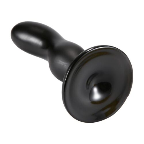 Oval Head Butt Plug Black - Image 4