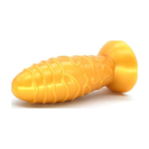 Dome Anal Plug Gold - Image 3