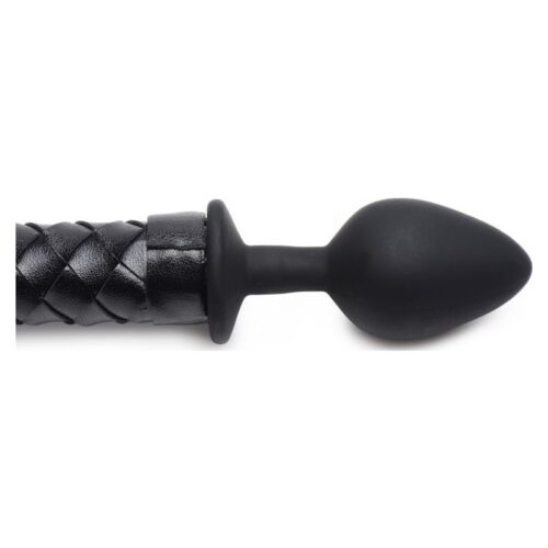 Hellbound Braided Devil Tail Plug Black - Image 3