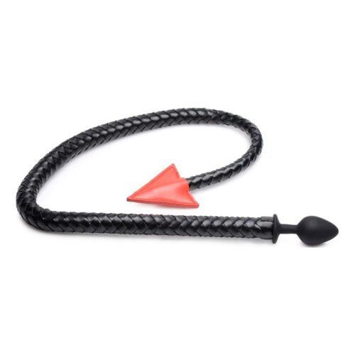Hellbound Braided Devil Tail Plug Black - Image 4