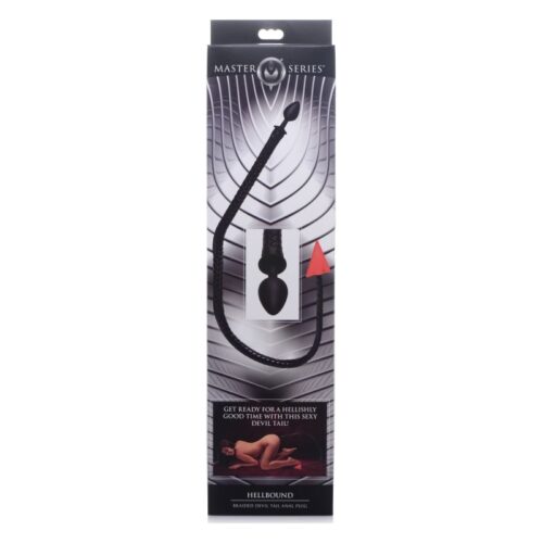 Hellbound Braided Devil Tail Plug Black - Image 5