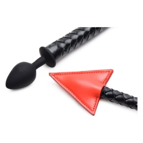 Hellbound Braided Devil Tail Plug Black - Image 6