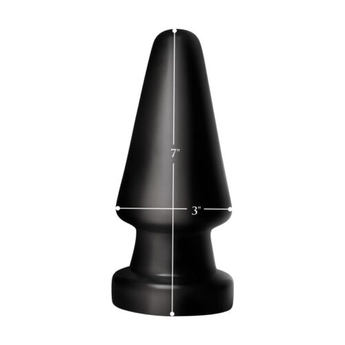 Ass Max Plug Large Anal Plug Black - Image 5