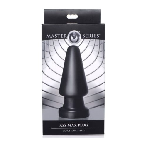 Ass Max Plug Large Anal Plug Black - Image 6
