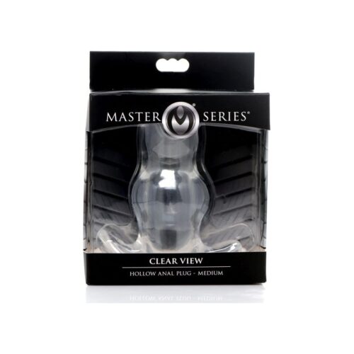 Clear View Hollow Anal Plug Medium - Image 6
