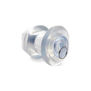 Ass Bung Clear Hollow Anal Dilator 3.5in Large