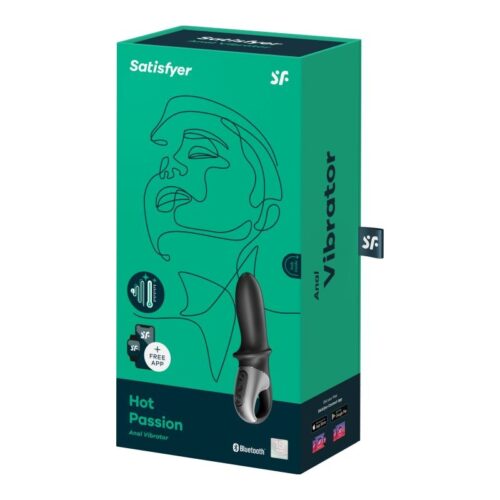Satisfyer Hot Passion Connect App Warming Anal Vibrator - Image 6