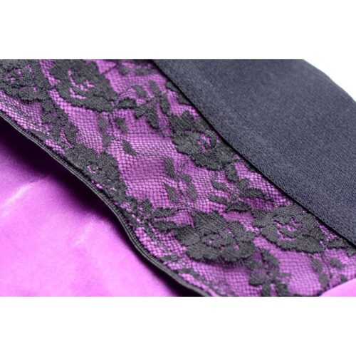Lace Envy Panty Harness Purple L/XL - Image 4
