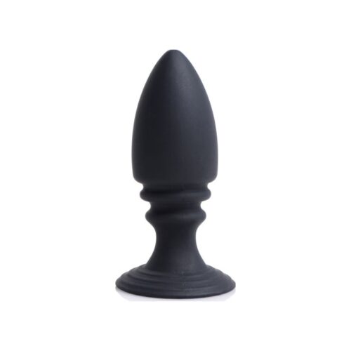 Male Chastity Harness w Anal Plug Black - Image 4