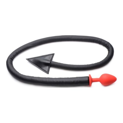 Devil Tail Anal Plug and Horn Set Black - Image 5