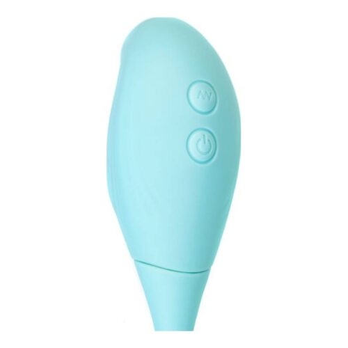 JOS Roow Vaginal and Clitoral Air Pulse Stimulator Blue - Image 4