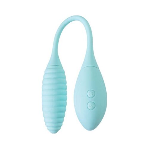JOS Roow Vaginal and Clitoral Air Pulse Stimulator Blue - Image 7