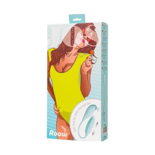 JOS Roow Vaginal and Clitoral Air Pulse Stimulator Blue - Image 10