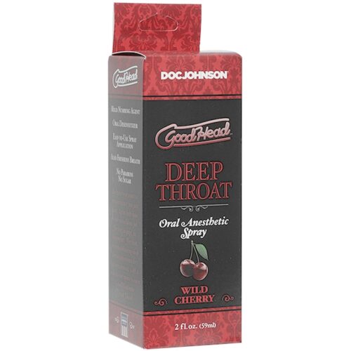 GoodHead Deep Throat Spray Cherry 59ml - Image 3