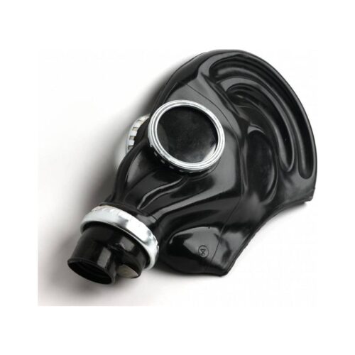 Classic 80s Fetish Rubber Gas Mask - Image 5