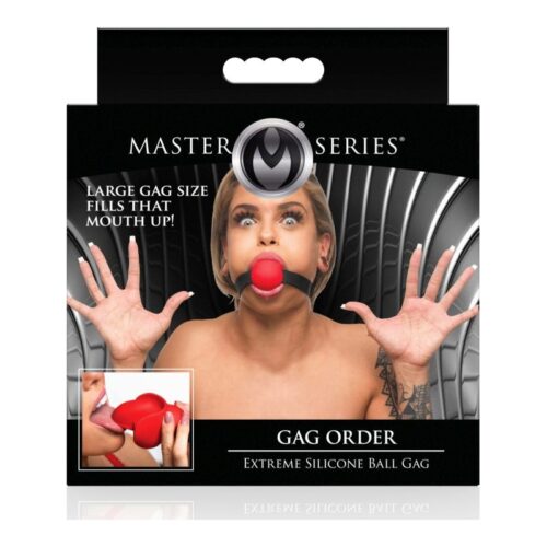 Gag Order Extreme Silicone Ball Gag - Image 7