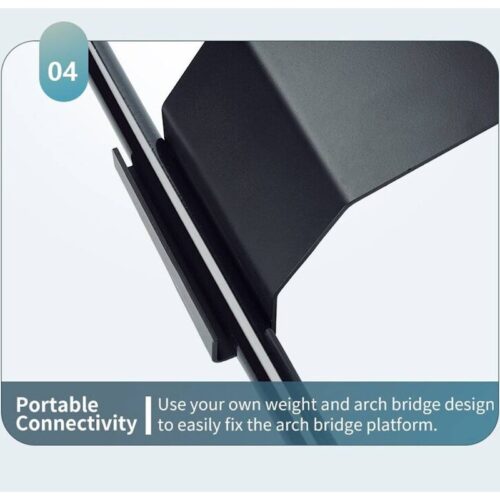 Sex Chair Adjustable Height Black w Handle and Arch Bridge - Image 14