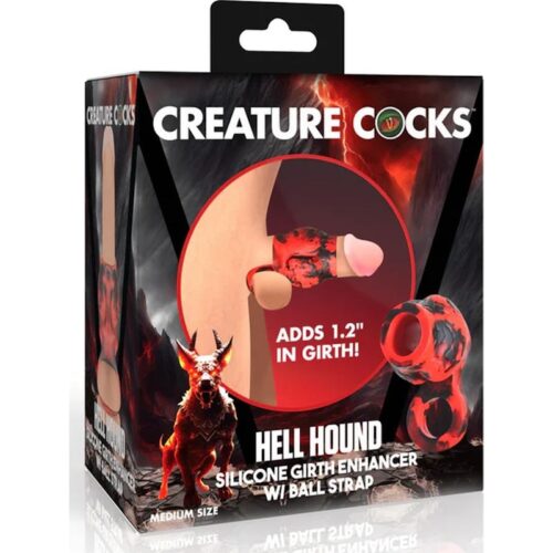 Hell Hound Silicone Penis Sleeve and Ball Stretcher - Image 8