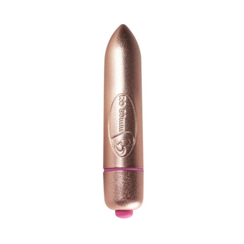 RO-80mm 7 Speed Precious Rose Gold Vibrating Bullet - Image 4