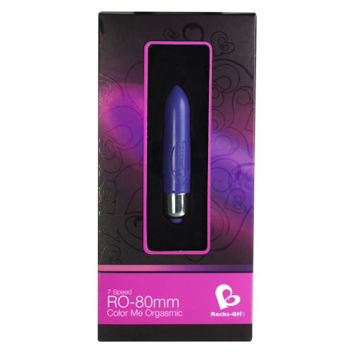 RO-80mm 7 Speed Colour Me Orgasmic Vibrating Bullet - Image 3