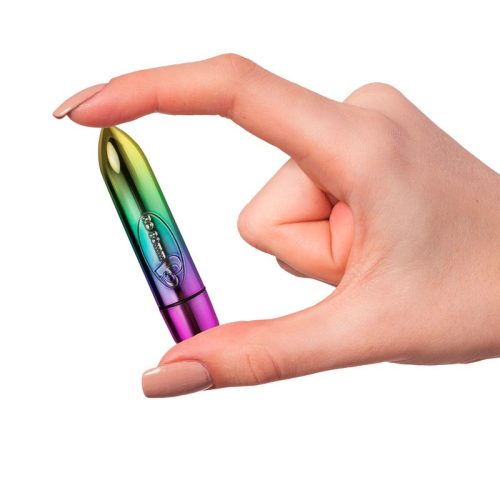 RO-80mm 7 Speed Rainbow Vibrating Bullet - Image 4