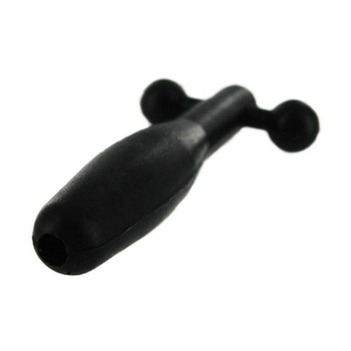 Silicone Cum-Thru Barbell Penis Plug - Image 5