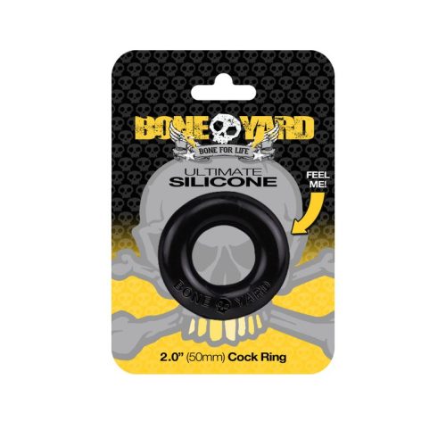 Ultimate Silicone Cock Ring Black - Image 3