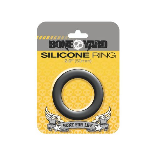 Boneyard Silicone Ring 50mm Black - Image 4