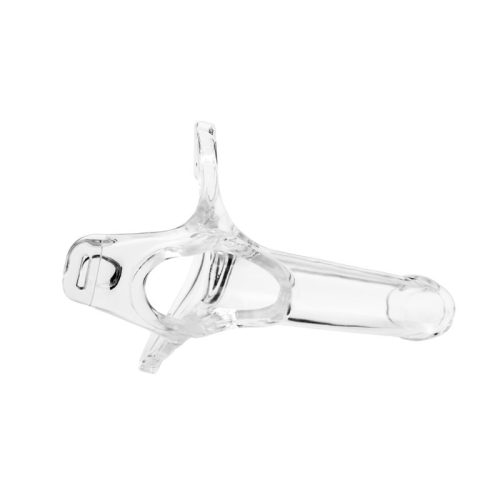 Zoro Knight 6in Hollow Shaft Clear Strap On - Image 6