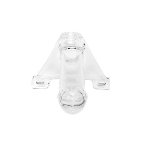 Zoro Knight 6in Hollow Shaft Clear Strap On - Image 7