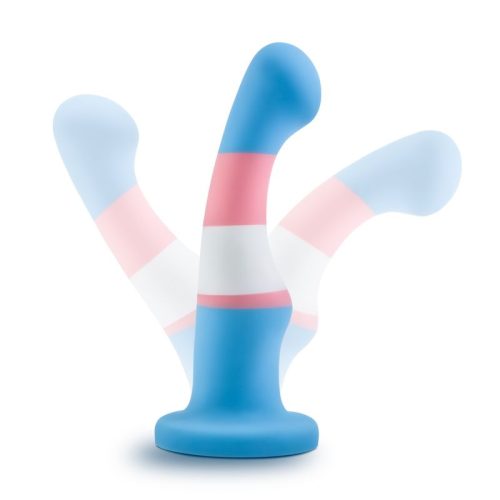 Avant Pride P2 True Blue Silicone Dildo - Image 5
