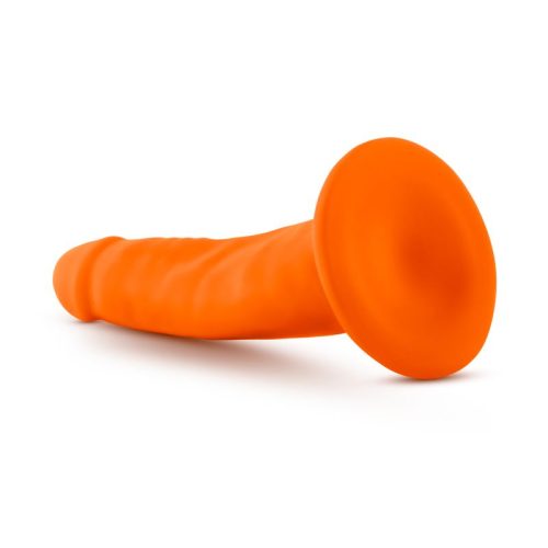 Neo Dual Density Cock 6in Neon Orange - Image 6